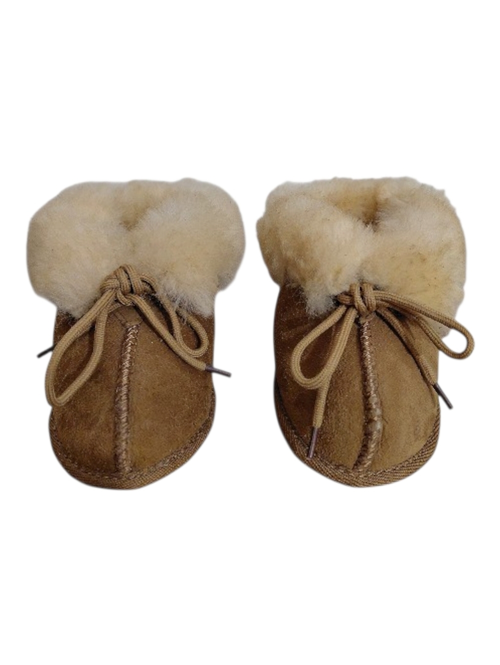 Deerfield Leathers Baby Shearling Moccasin Booties